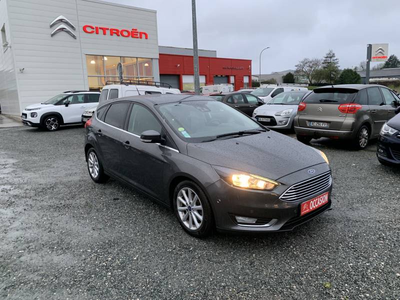 FORD FOCUS III (2) 1.5 TDCI 120 S&S TITANIUM POWERSHIFT 5P d'occasion à Franqueville-Saint-Pierre 76
